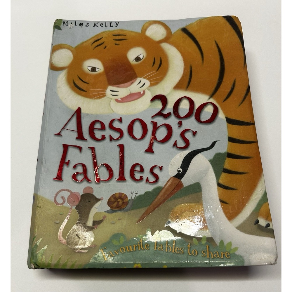 200 Aesop's Fables compiled by Vic Parker (Paperback, 2016) Children Bedtime